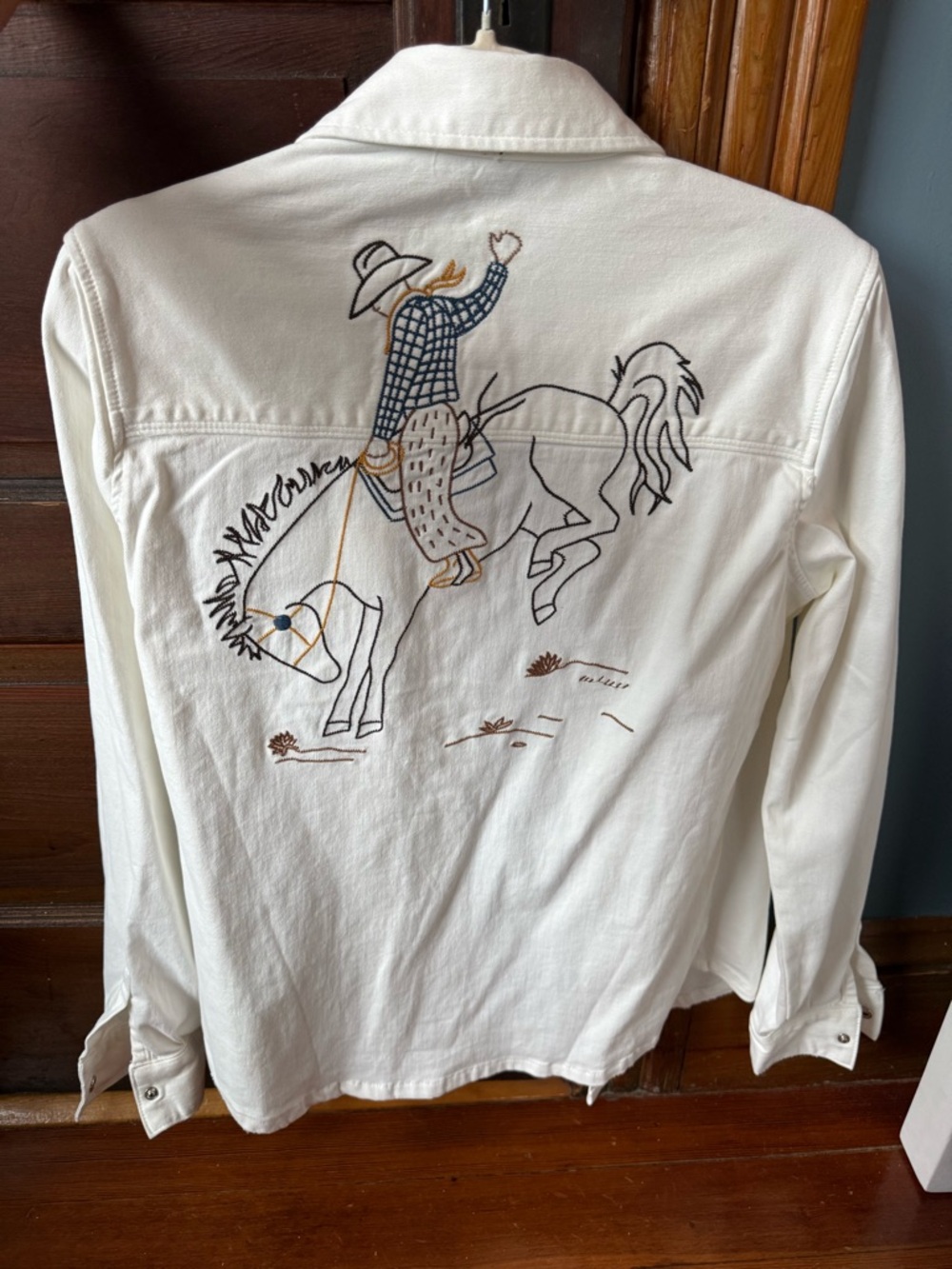 Stetson Embroidered Cowboy Western Shirt